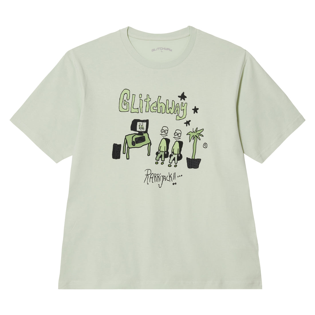RARRIJACK PC TEE (light green)